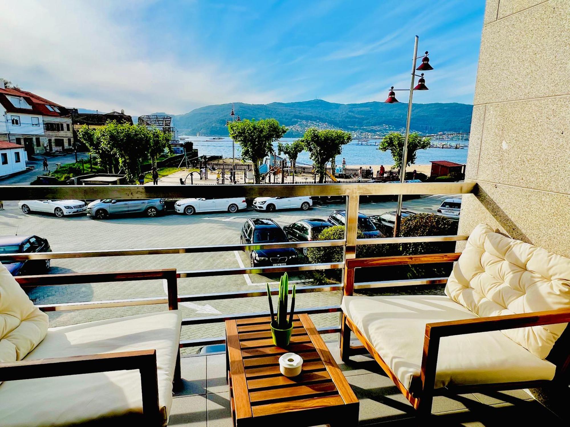 Apartamento Exclusivo A Pie De Playa Vigo Exterior foto